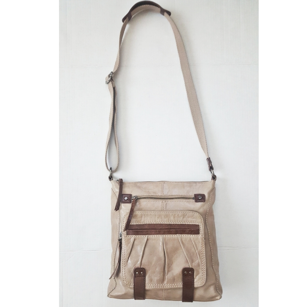 The Sak Iris Utility Leather Crossbody and Hand Bag